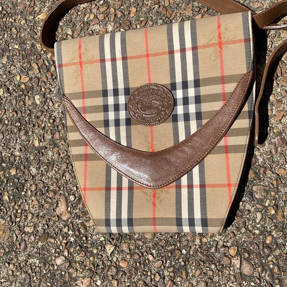 Burberry Handbags - Vintage Burberry Haymarket Bag | Vintage Burberry | Burberry |